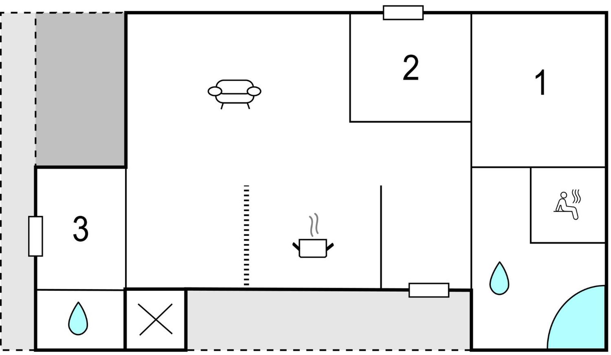 3 Bedroom Cozy Home In Hemmet エクステリア 写真